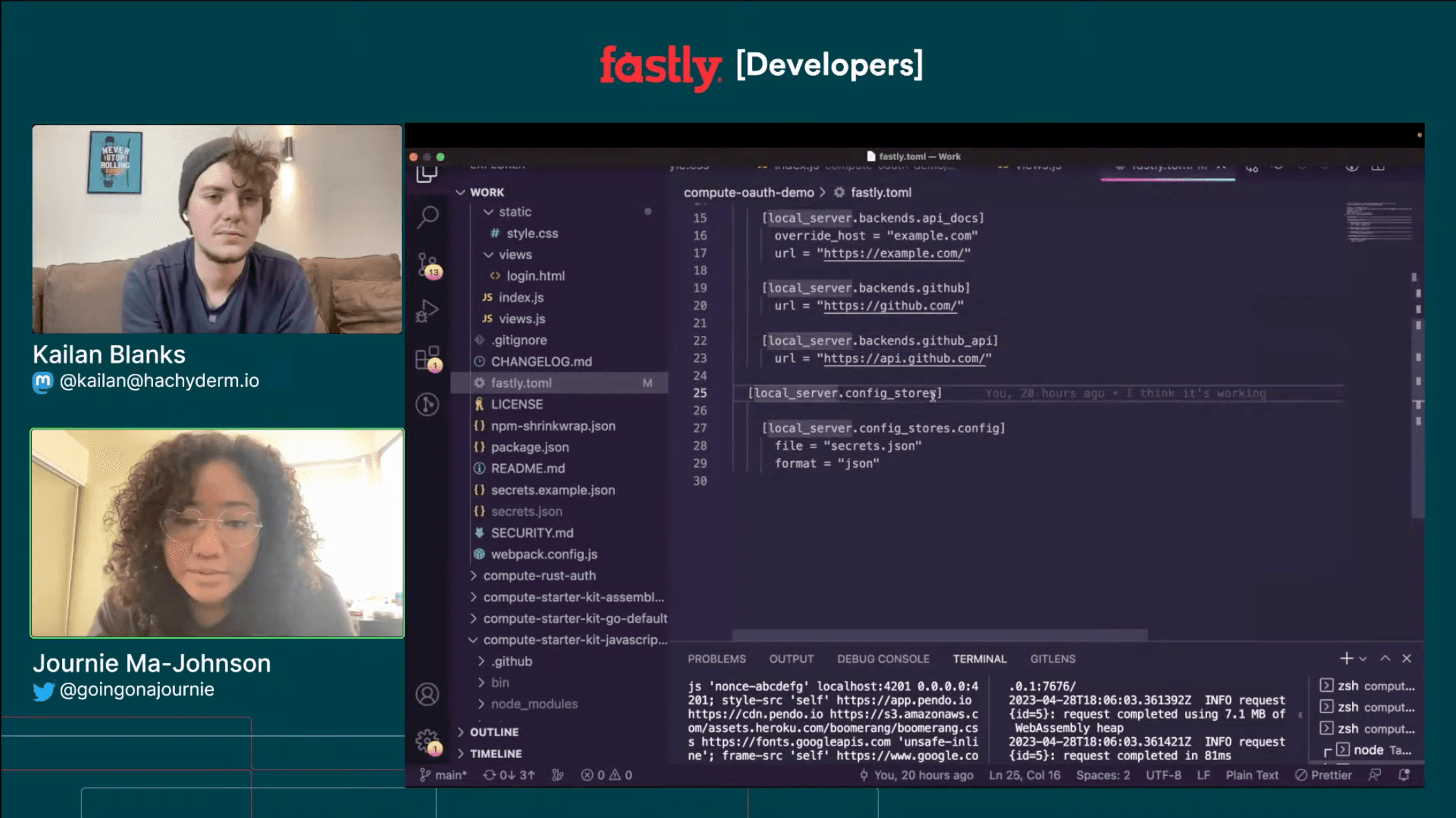 Fastly Developer Livestream